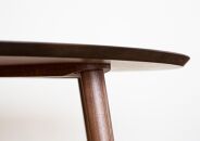 【開梱設置】高野木工 MALLOON マルーン ダイニングテーブル 直径105cm ホワイトオーク【10年保証】