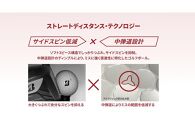 ゴルフボール １ダース 那智勝浦町 【 オリジナル ロゴ × BRIDGESTONE 2023 SUPER STRAIGHT BALL 】
