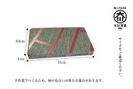 漆職人が作る【木製名刺ケース】森田嘉左ヱ門商店（ライトブルー×ピンク）