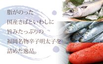 さば明太6枚・いわし明太6枚セット 【福岡 返礼品 支援品 食べ物 食品 ご当地グルメ お取り寄せグルメ イワシ明太 サバ明太 いわし明太 さば明太 魚 イワシ サバ いわし さば めんたいこ 明太 めんたい 緊急支援 送料無料 CA026】