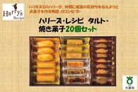 ハリーズ・レシピ　タルト・焼き菓子２０個セット