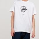 《0》【KEYMEMORY 鎌倉】キャスケットイラストTシャツ WHITE