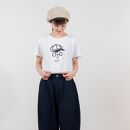 《1》【KEYMEMORY 鎌倉】キャスケットイラストTシャツ WHITE