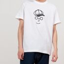 《1》【KEYMEMORY 鎌倉】キャスケットイラストTシャツ WHITE