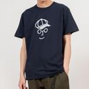 《1》【KEYMEMORY 鎌倉】キャスケットイラストTシャツ NAVY