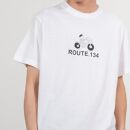 《0》【KEYMEMORY 鎌倉】ルート134イラストTシャツ WHITE