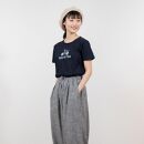 《1》【KEYMEMORY 鎌倉】ルート134イラストTシャツ NAVY