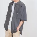 《1》【KEYMEMORY 鎌倉】スナップチェックシャツ BLACK