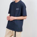 《0》【KEYMEMORY 鎌倉】ヘビーコットンTシャツ NAVY