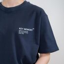 《0》【KEYMEMORY 鎌倉】ヘビーコットンTシャツ NAVY