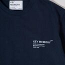 《0》【KEYMEMORY 鎌倉】ヘビーコットンTシャツ NAVY