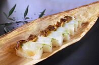 昆布〆鯛寿司