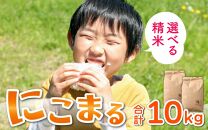 【玄米】【令和5年産】にこまる 5kg×2袋（計10kg）