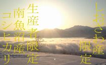 【令和7年産】【定期便4kg×3ヶ月】しおざわ産限定&nbsp;生産者限定&nbsp;南魚沼産コシヒカリ