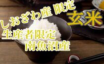 【定期便2kg×6ヶ月】玄米 しおざわ産限定 生産者限定 南魚沼産コシヒカリ