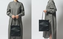 【KENTO HASHIGUCHI】ショッパーバッグ 縦 ブラック（shopper bag 縦 black）