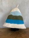 ハンドメイドの湖畔サウナハット | 手作り 帽子 トートバック付き 
