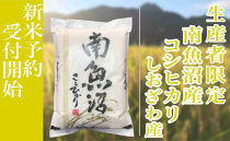 【令和8年産　新米予約】定期便12ヶ月：精米2kg生産者限定&nbsp;南魚沼しおざわ産コシヒカリ【2026年10月上旬から1ヶ月以内に順次発送予定】