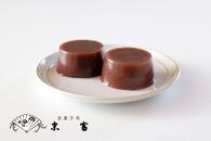 【京菓子司 末富】華あづき 丹波大納言 水羊羹　85g×6缶［ 京都 スイーツ 老舗 ようかん 夏限定 おいしい 人気 おすすめ お取り寄せ お菓子 和菓子 送料無料 ふるさと納税］ 	