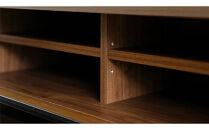 【開梱設置】高野木工&nbsp;LECCE&nbsp;レッチェ&nbsp;200TVボード&nbsp;ウォルナット&nbsp;&nbsp;(黒ガラス)&nbsp;【10年保証】