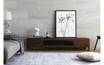 【開梱設置】高野木工&nbsp;LECCE&nbsp;レッチェ&nbsp;200TVボード&nbsp;ウォルナット&nbsp;&nbsp;(黒ガラス)&nbsp;【10年保証】