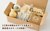 八雲チーズ村　チーズセット【 チーズ チーズセット カマンベール カチョカバロ プチ・ペンケル モッツァレラ 食品 お取り寄せ お取り寄せグルメ 八雲町 北海道 】
