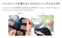 【Mサイズ　グレー】SIXPAD Powersuit Core Belt　HOME GYM対応モデル