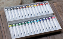 【上羽絵惣】チューブ絵具(大)30色セット［ 京都 日本画用絵具専門 絵具 絵 絵画 画材 プロ仕様 人気 おすすめ お取り寄せ 通販 送料無料 ふるさと納税 ］