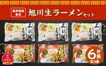 藤原製麺 製造　旭川 生ラーメンセット (山頭火あわせ、よし乃)各2袋入り×3袋_02909