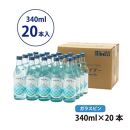 【3ヵ月定期便】富士山の天然水サイダー（340ml瓶×20本） ＜毎月お届けコース＞