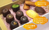 みなみ舎の焼き菓子セット【お菓子 菓子洋菓子  焼き菓子 スイーツ おやつ カヌレ かぬれ マドレーヌ フィナンシェ 人気 食品 福岡県 筑前町 CF003】