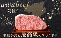イチ押し阿波牛一口ステーキ・厚切り焼肉 約1kg「阿波牛すじ肉500g付き」