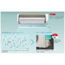 日立&nbsp;エアコン&nbsp;&nbsp;【標準取付工事込み】&nbsp;エアコン&nbsp;白くまくん&nbsp;XBKシリーズ&nbsp;(ビックカメラグループオリジナル)【おもに&nbsp;8畳用&nbsp;】『2025年度モデル』RAS-XR2525SBK-W