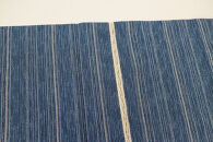 阿波しじら織&nbsp;甚平【柄No.75、サイズL】と巾着（大）セット