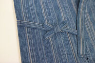 阿波しじら織&nbsp;甚平【柄No.75、サイズL】と巾着（大）セット