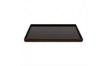 Rectangle Rays Tray　黒檀 ebony