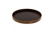 Round Rays Tray S　黒檀 ebony