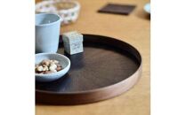 Round Rays Tray S　黒檀 ebony