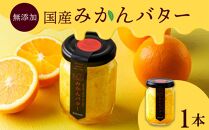 みかんバター 1本入 ( アルギットみかん果汁使用 無添加 ) | 国産 バター 濃厚 コク みかん 有田みかん こだわり おいしい 甘い おすすめ スイーツ フルーツ 果物 パン トースト 食パン アレンジ お供 ギフト お取り寄せ 送料無料 和歌山県 有田川町