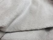 ふわっと軽いシール織綿毛布(無地）ライトグレー　野上織物株式会社【ポイント交換専用】