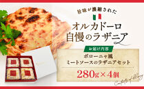 ボローニャ風ミートソースのラザニアセット