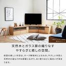 ブレイク １２０AVボード ロータイプ ＜オークナチュラル＞ 【モーブル】【大川家具】