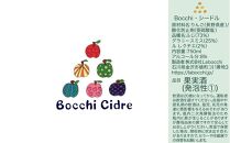 Bocchi Cider（ボッチ・シードル／フルボトル 750ml×2本セット）  石川 金沢 加賀百万石 加賀 百万石 北陸 北陸復興 北陸支援