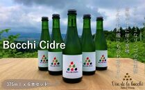Bocchi Cider（ボッチ・シードル／ハーフボトル 375ml×6本セット）  石川 金沢 加賀百万石 加賀 百万石 北陸 北陸復興 北陸支援