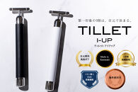 ポイントケア特化美顔器 プラチナヘッド×EMS【TILLET I-UP Black】