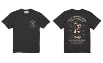 伊賀流忍者くのいちTシャツ スミ黒 男女兼用【Lサイズ】