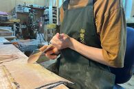【敬老の日】＜湯布院・カトラリー専門　甲斐のぶお工房＞木製&nbsp;利き手スプーン（左利き用）2本セット