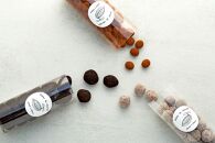 【敬老の日】熟練ショコラティエが手作業で仕上げた粒ショコラ３点セット【湯布院塚原高原】