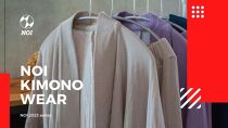 【生成×Lサイズ】KIMONOWEAR カーディガン ・ スカート セット  服 ファッション 衣料