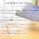 【信楽焼】水をおいしく飲める！　ラジウムボトル（ブルー） mu-007